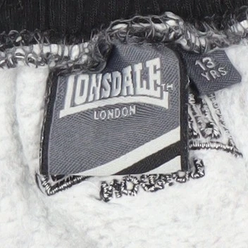 Lonsdale Boys Grey Jogger Trousers 13 Years - Image 3 of 4