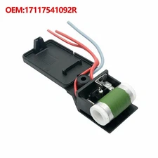 Complete Engine Fan Radiator Fan Motor Switch Resistor For Mini Cooper R50
