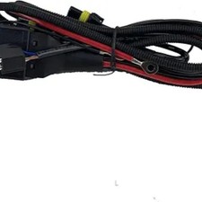 Replacement Bi Xenon Relay Wiring Harness Hi Lo - H4 9003 HB2