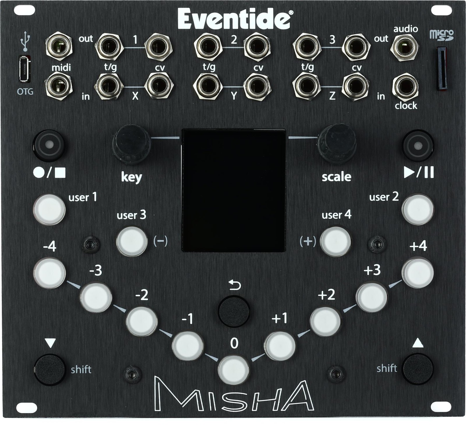 Вечерний инструмент и секвенсор Misha Eurorack