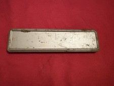 Original 64 65 66 Chevy Pickup Truck Radio Delete Plate 1964 1965 1966