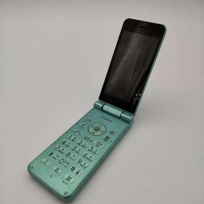 SHARP AQUOS KEITAI 2 601SH 602SH Green Android Flip Phone Unlocked From Japan