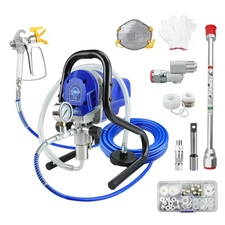 Airless Paint Sprayer 3000PSI 750W High Efficiency Airless Spraying Machine, ...