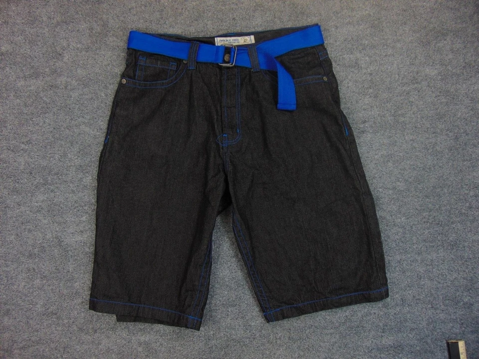 Pantalones Cortos Smoke Rise Premium Para Hombre 38 Negro Azul Sueltos Foto 2 de 4