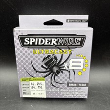 Spiderwire Ultracast Braid Moss Green 65lb 164yd Fishing Line