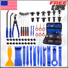 Trim Removal Tool Car Panel Door Audio Auto Clip Pliers Fastener Set 120PC