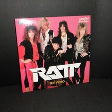 RATT The Video LASERDISC Atlantic Records NOT LP vinyl 1985 Pearcy DeMartini