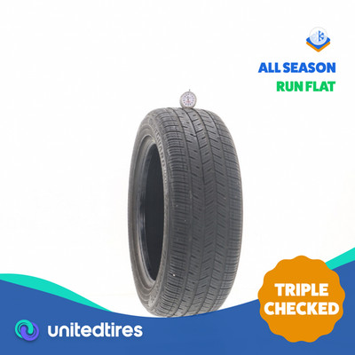 Used 205/55R16 Bridgestone DriveGuard Plus RFT 91V - 6.5/32
