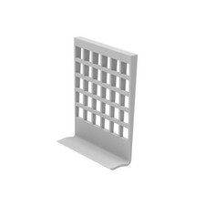 Glasdichtung PVC grau Kunststoff Glasprofil Gel&auml;nder Dichtprofil Montage