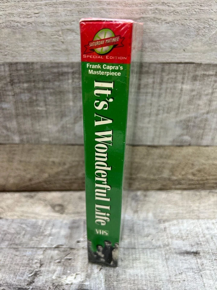 Frank Capra's It's a Wonderful Life VHS Original 1946 Black & White New Sealed - Image 3 of 4