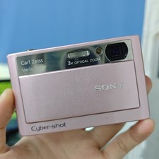 SONY Cyber-shot DSC-T20 Pink 8.1 MP Digital Camera W/Accessories 95 New