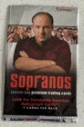 2005 Inkworks HBO The Sopranos 1x empty pack  foil Wrapper**