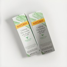 2 Burt's Bees Sensitive Daily Moisturizing Cream 1.8 Oz Pack Of 2 Face Lotion