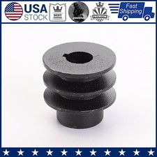 20mm Bore Double Groove V-belt Pulley For 168f170f 7hp Gas Engine Gx200 Gx160