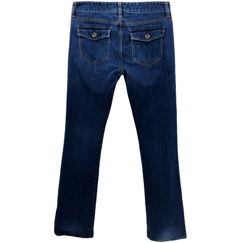 Banana Republic Jeans Womens 26 x33 Blue Boot Cut Baggy Denim Stretch Classic - Bild 2 von 9