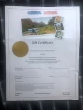 Cruise America/Canada $150 Gift Certificate