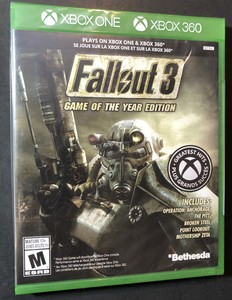 Fallout 3 Game Of The Year Edition G2 Case Xbox One Xbox 360 New Ebay