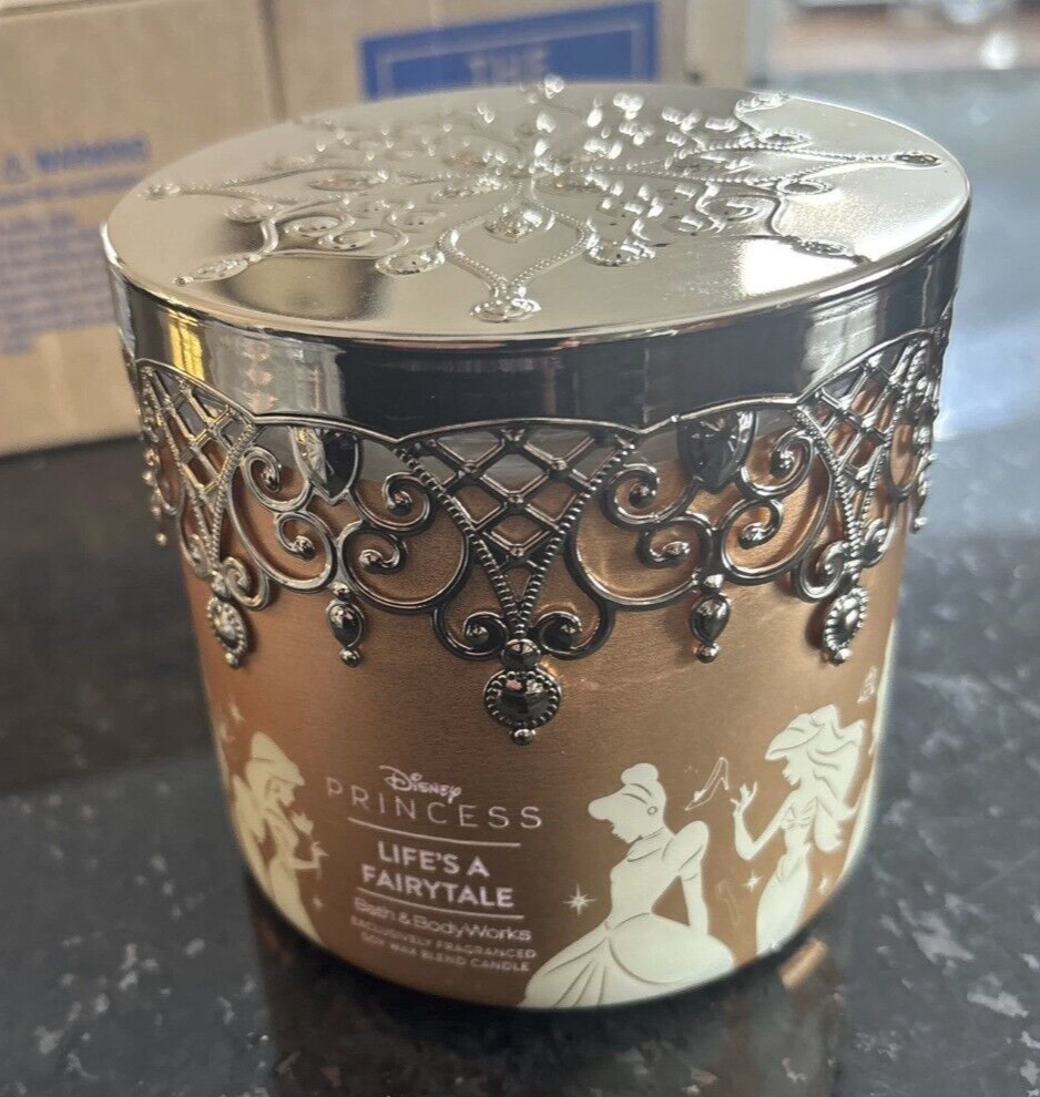 Disney Life's a Fairytale ボディソープ　3本セット Bath & Body Works DISNEY PRINCESS Life's A Fairytale 3 Wick Candle
