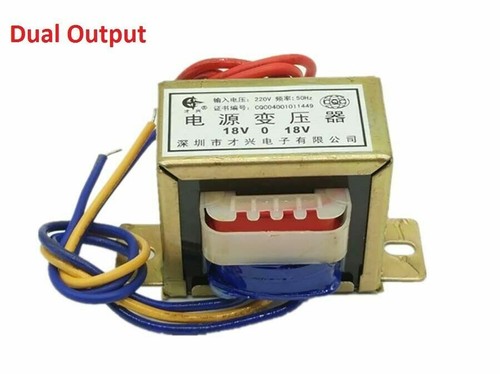 EI57 Power Transformer 25W/25VA 220V/380V TO 9V/12V/15V/18V/24V AC Single/Dual - Picture 7 of 7