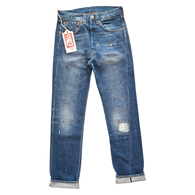 Levi’s Vintage Clothing 1947 501 Big E Selvedge Cone Mills – Jean Neuf Avec étiquettes, Coupure Originale !