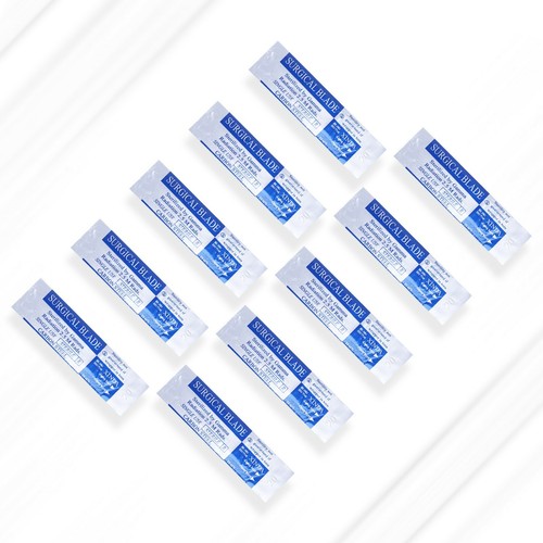 10x Surgical Scalpel Blades for Carbon Steel Scalpel Handle #3 or #4 Art & Craft - Picture 24 of 44
