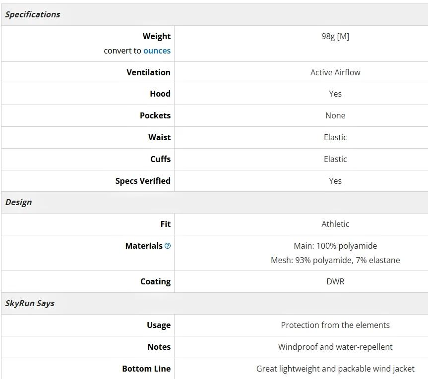 DYNAFIT alpine wind jacket trail running water wind resistant ultralight mens LG - Image 2 of 4