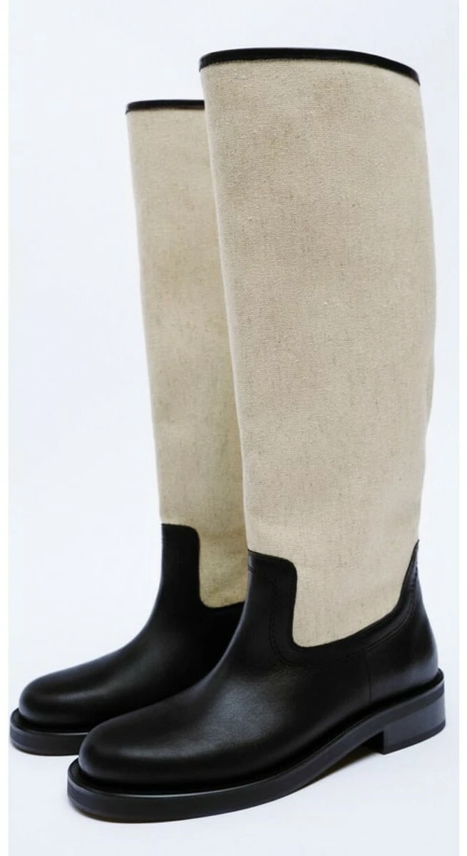 Stivali bianchi zara sale