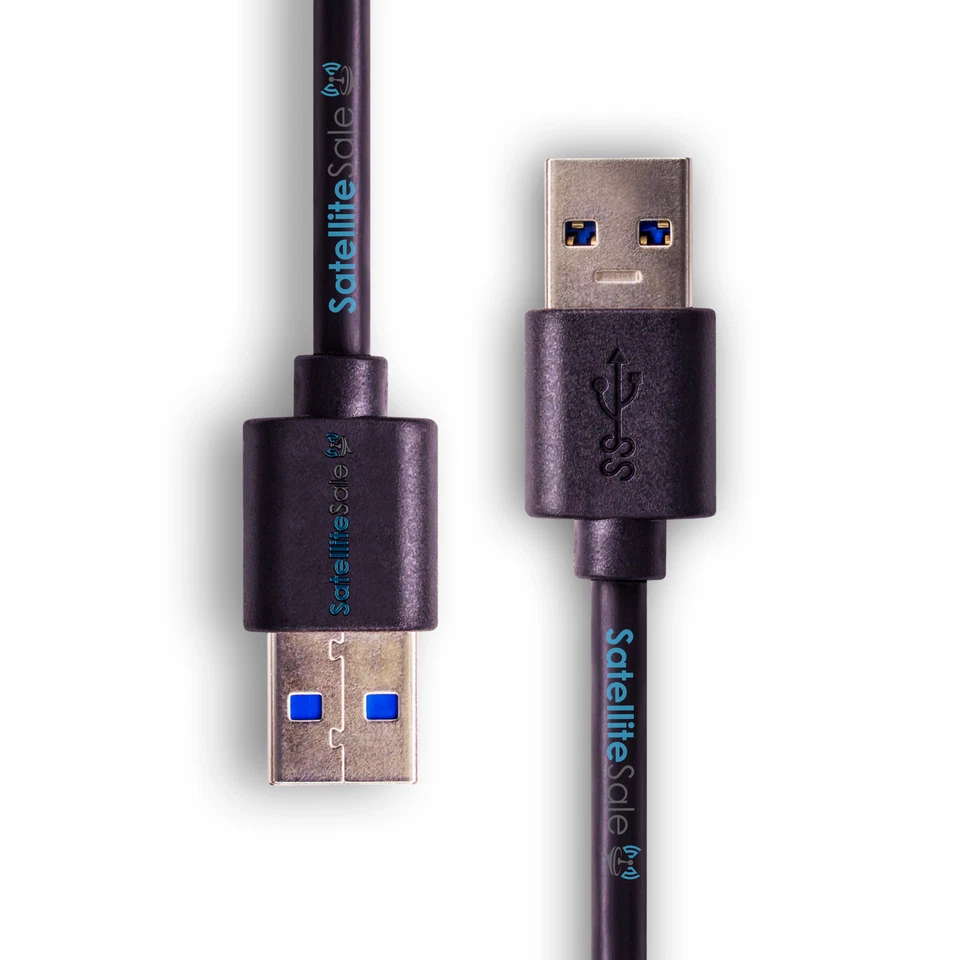 SatelliteSale USB 3.0 Data Cable (5Gbps) Male to Male SuperSpeed Cord - Image 3 of 4