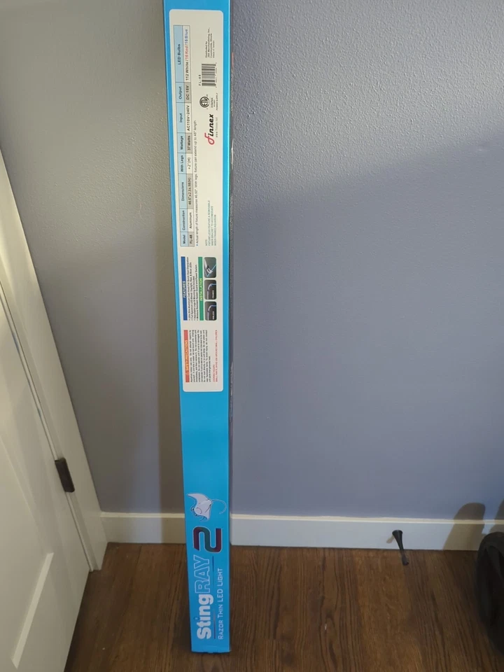 48" STINGRAY 2 SILVER AQUARIUM LED - FINNEX - Image 2 of 3