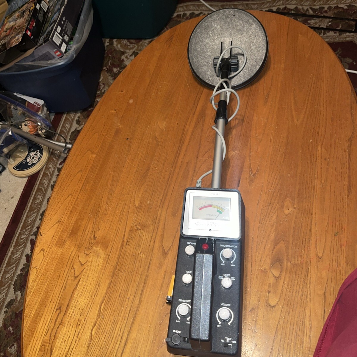 Vtg Micronta 4003 VLF Metal Detector Very Low Frequency Worked