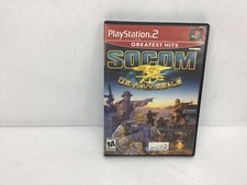 SOCOM: US NAVY SEALS GREATEST HITS SONY PLAYSTATION 2 PS2 Tested and Working