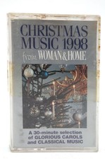 CHRISTMAS MUSIC 1998 FROM WOMAN  HOME CASSETTE 11 TRACKS VARIOUS ARTISTS PROMO