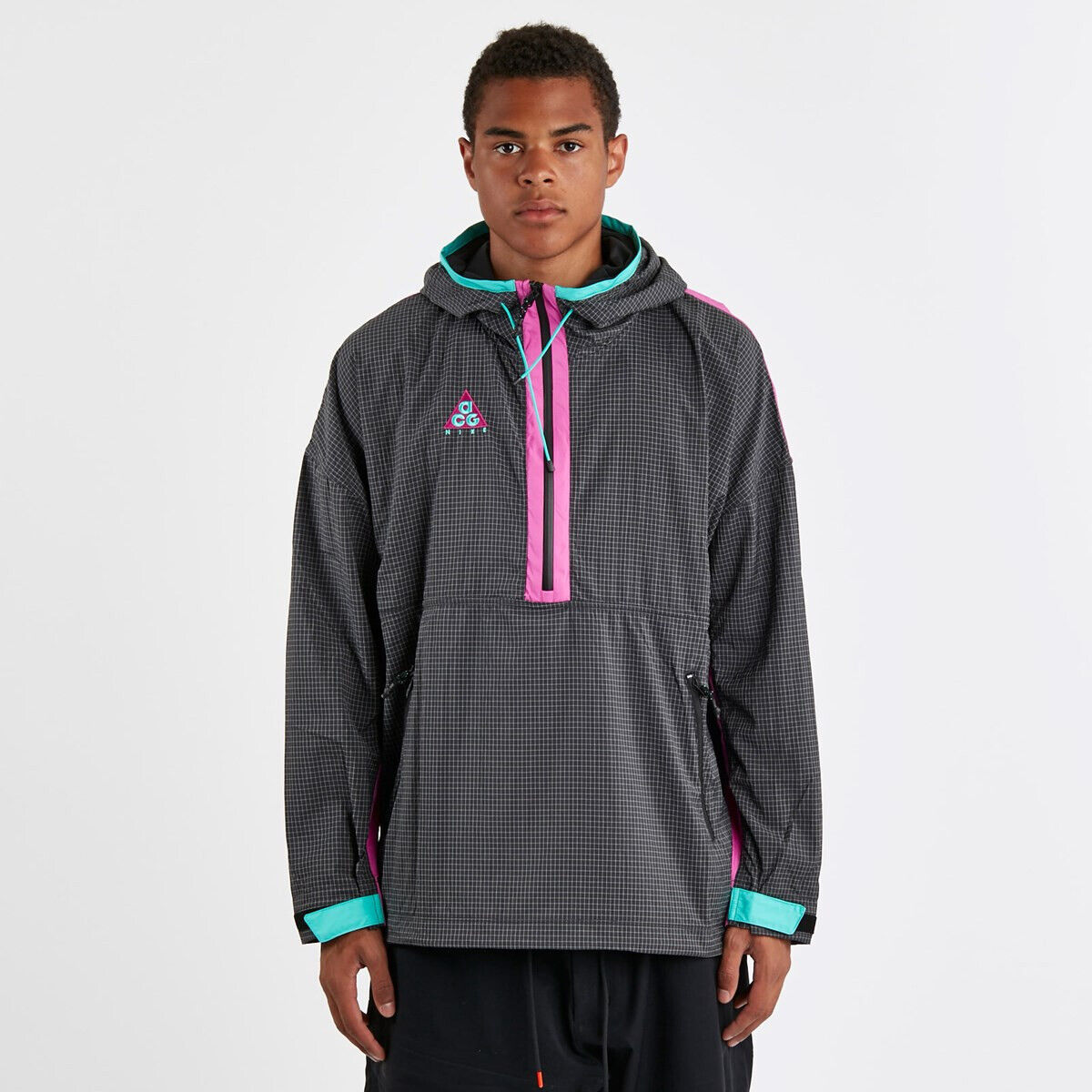 NIKE ACG WOVEN HOOD ANORAK JACKET -931907-060 -Size L -RARE NIKE ACG WOVEN HOOD ANORAK JACKET -931907-060 -Size L -RARE