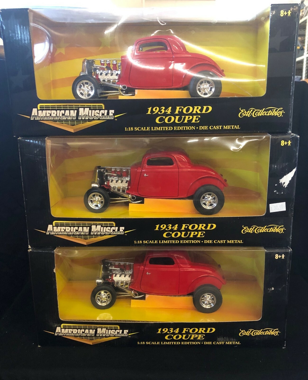 1934 Ford Coupe American Muscle model toy car | eBay