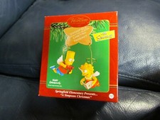 Carlton Cards Heirloom Springfield Elementary Presents The Simpsons Ornament NEW