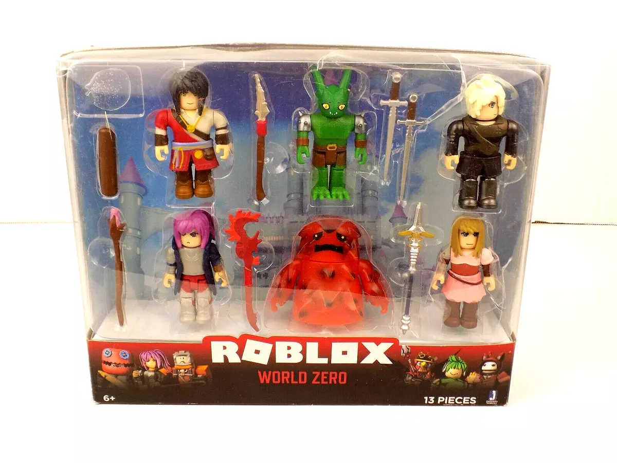 ROBLOX World Zero Action Figure 6-Pack with Virtual Online Code - FAST  SHIPPING