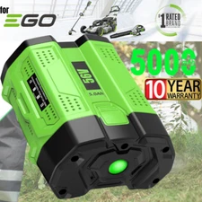 5Ah For EGO Power 56VLithium Ion Battery+ BA4200 BA2800T LB4800 w/ Fuel Gauge