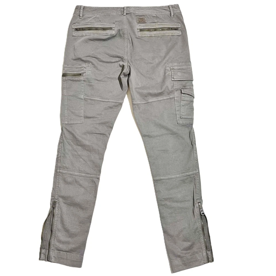 Polo Ralph Lauren Pants Cargo Jogger Zip Ankle Hiking Military Y2K Utility Khaki - Image 2 of 4