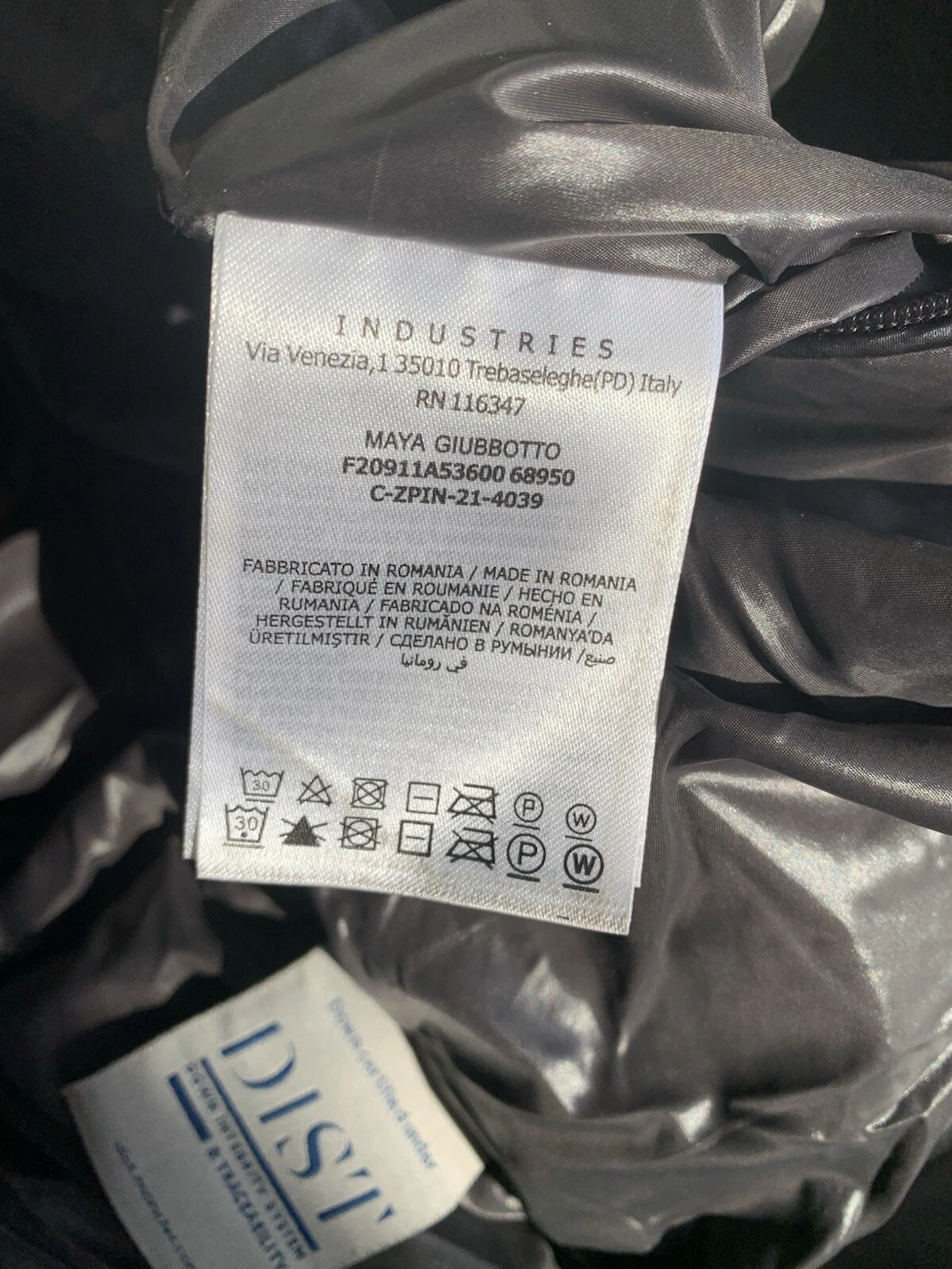 Moncler MAYA GIUBBOTTO piumino d'oca puro piumino giubbino imbottito con cappuccio rimovibile taglia 4 LG