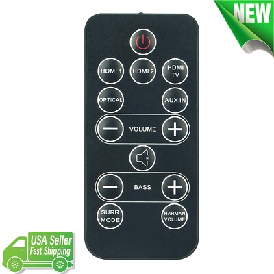 SB26 Replaced Remote for Harman Kardon Advanced Bluetooth Soundbar SB26AM SB 26