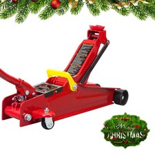 Big Red 3 Ton Torin Hydraulic Trolley Servicefloor Jack With Extra Saddle Red