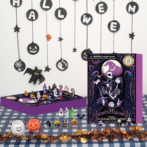 2024 Halloween Advent Calendar Movie Character Collection Figure Gift Toys US - Picture 101 of 115