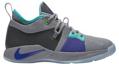 nike pg 2 kids grey