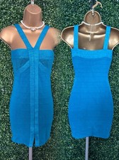 Blue bodycon party  Dress Size Small