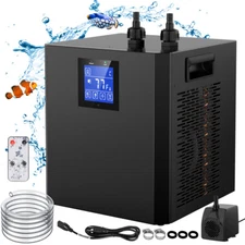 300L 160L Water Chiller Hydroponic Aquarium Chiller 79/42 Gal Ice Bath Cold Bath