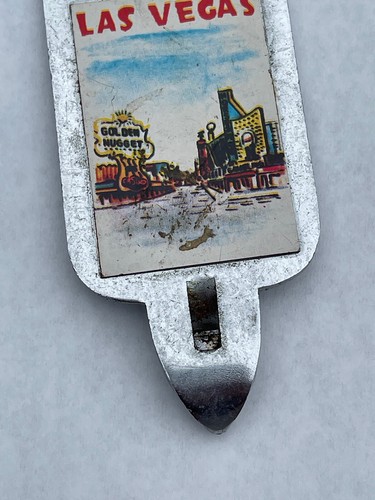 Rare Vintage Las Vegas Strip Metal Bottle Opener Golden Nugget - Made in Japan - Picture 3 of 5