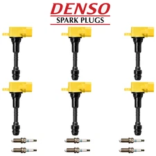 For 2007 Nissan Maxima V6 Racing Ignition Coil & Denso Iridium Spark Plug