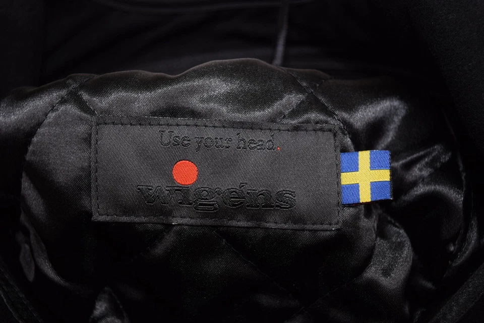 Wigens Nuevo con Etiquetas 100% Lana Newsboy en Negro Sólido Talla 58, 7 y 1/4 Foto 3 de 4