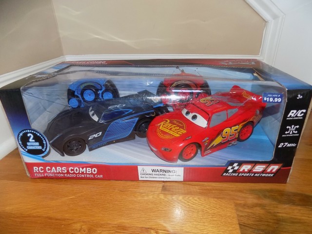 Disney Pixar Cars RC Combo Lighting McQueen and Jackson Storm 27mhz for sale online | eBay