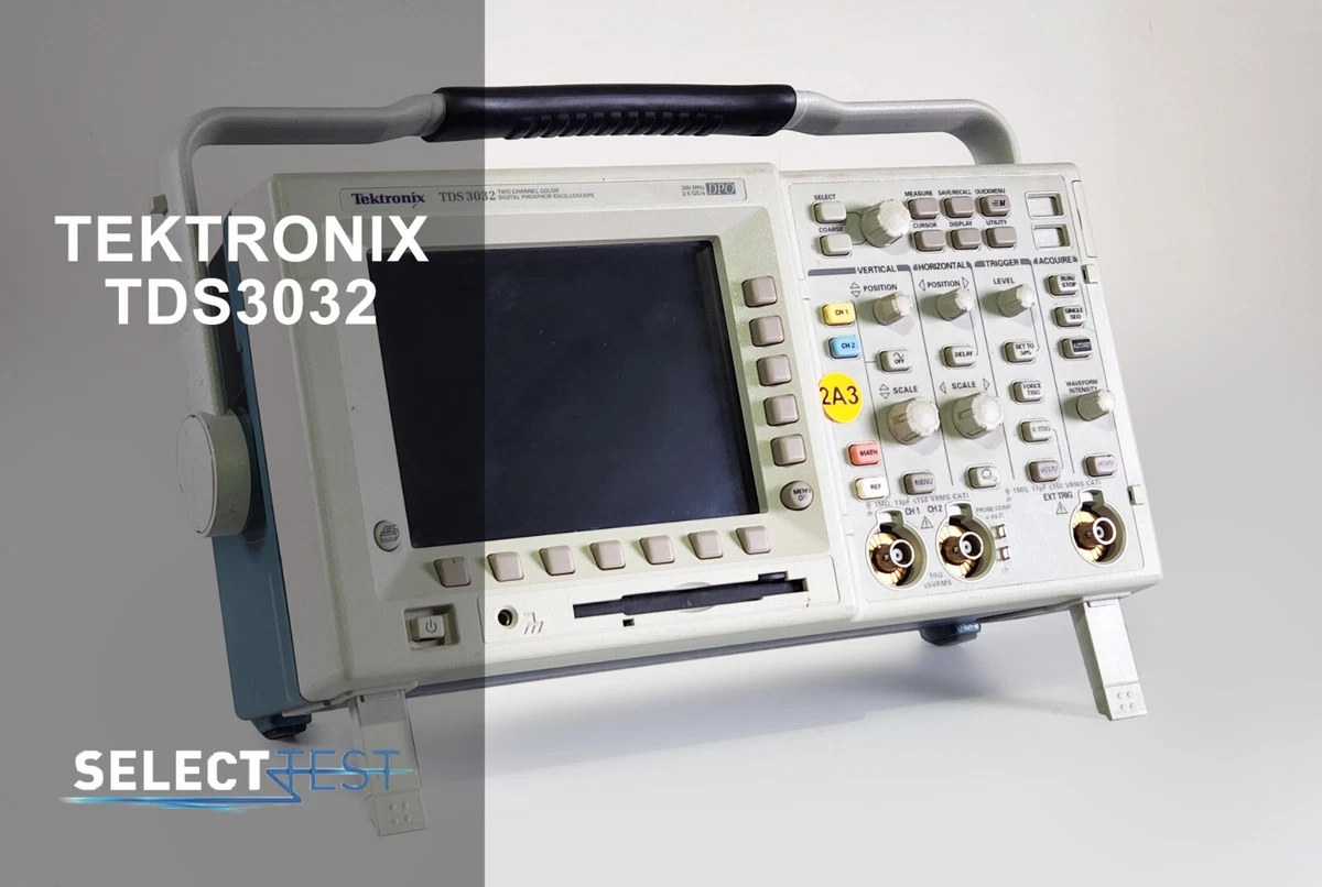 TEKTRONIX TDS3032 OSCILLOSCOPE 300 MHz, 2.5 GS/s, 2 CHANNELS *LOOK* (REF.: 362G)